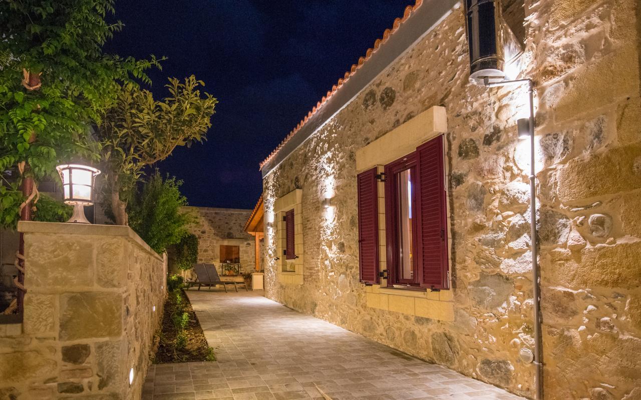 Private Sapphiros Villa Kíssamos Exterior foto